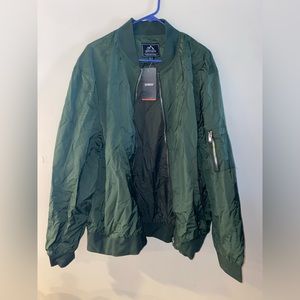 TACVASEN Men's Jacket-Lightweight Casual Bomber Zip Pockets Coat Outwear